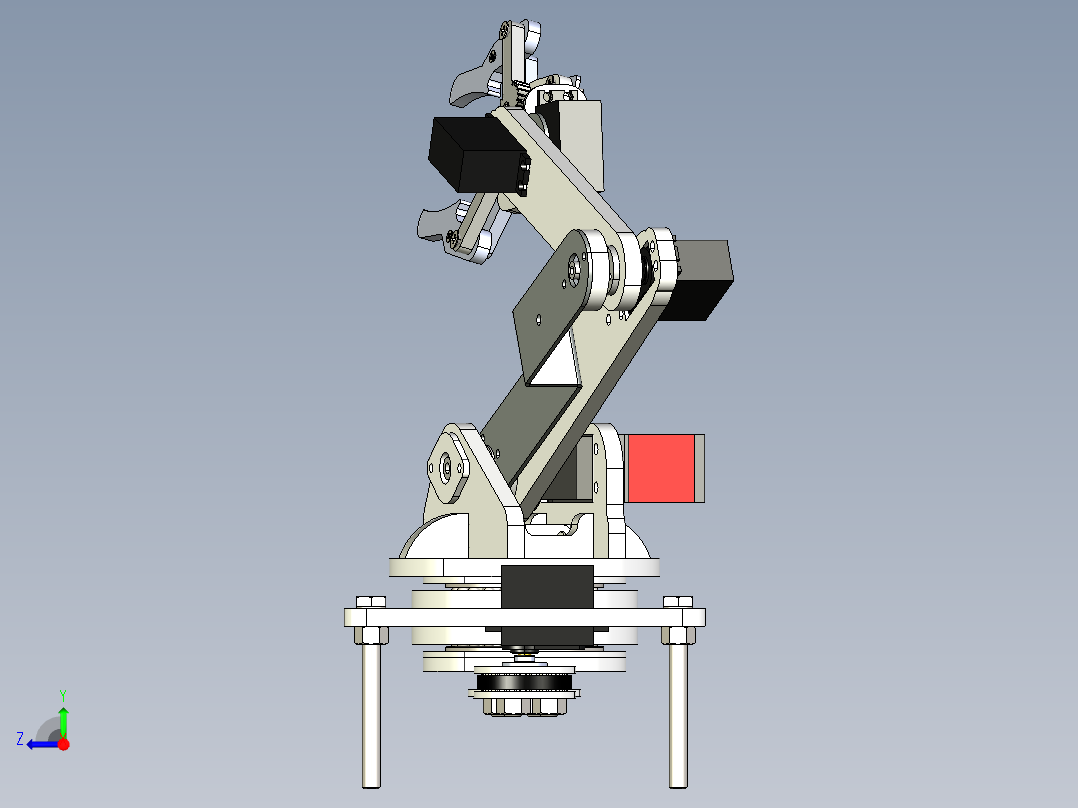 迷你机械臂右视图