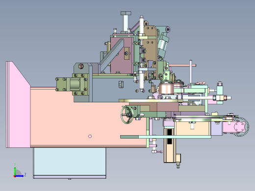 自动弯丝机step左视缩略图