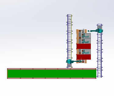 纸箱自动喷码印刷生产线sw17