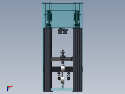 WDW-100E拉伸试验机俯视缩略图