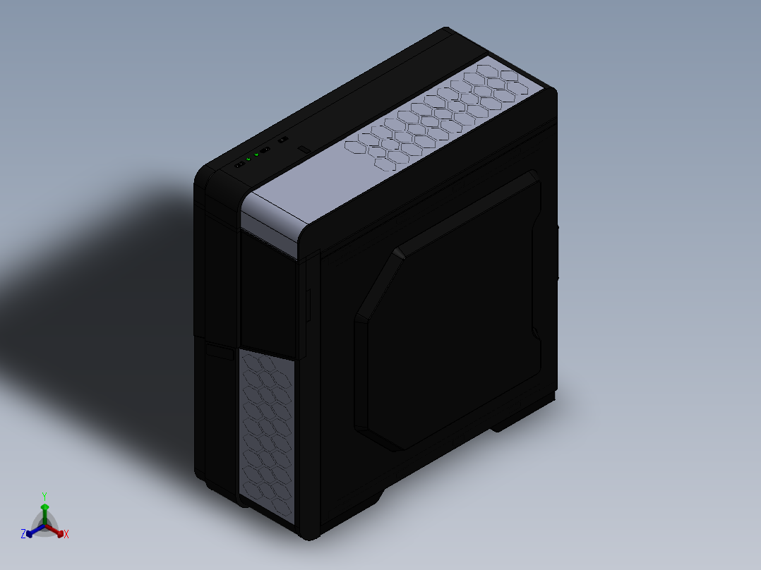 电脑、笔记本(95)正等轴测图