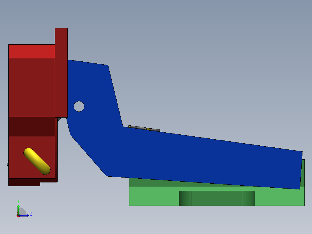 合页、铰链(24)左视图