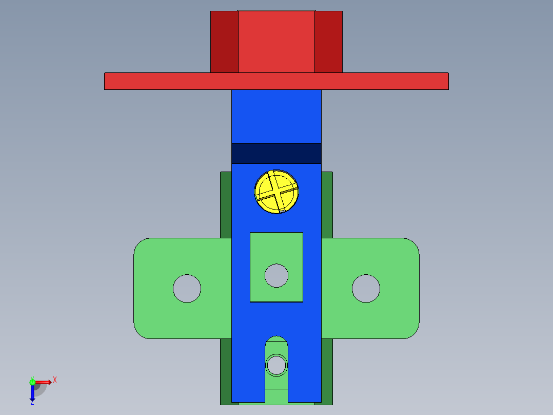 合页、铰链(24)俯视图