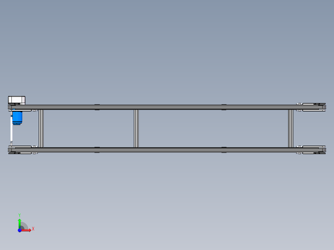 同步带（宽300长2000）前视图