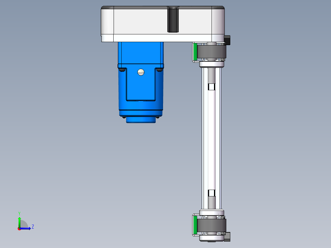 同步带（宽300长2000）左视图