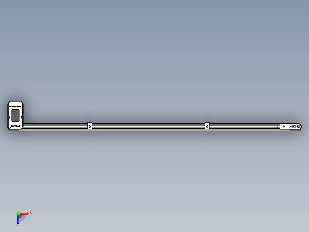 同步带（宽300长2000）俯视图