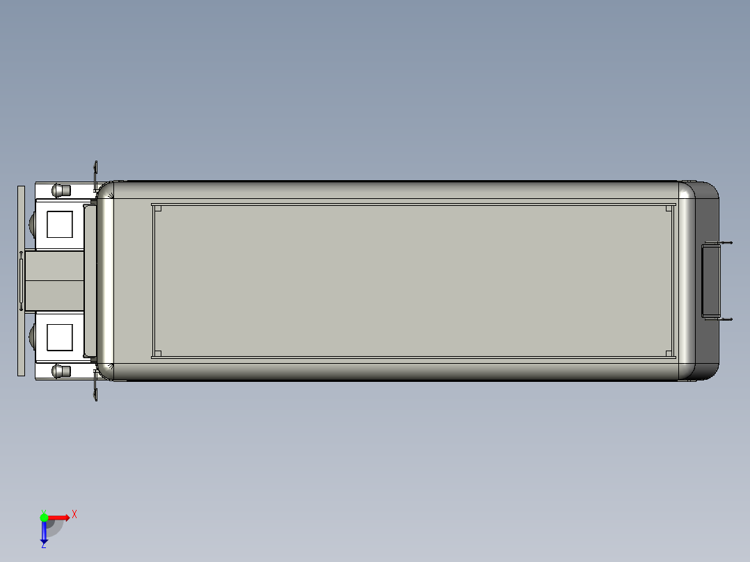 大肚巴士（39 bitePu）雪佛兰C-15（SolidWorks虚拟模型）俯视图