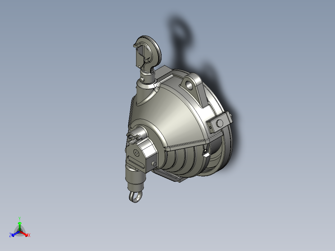 平衡器TW-15正等轴测图