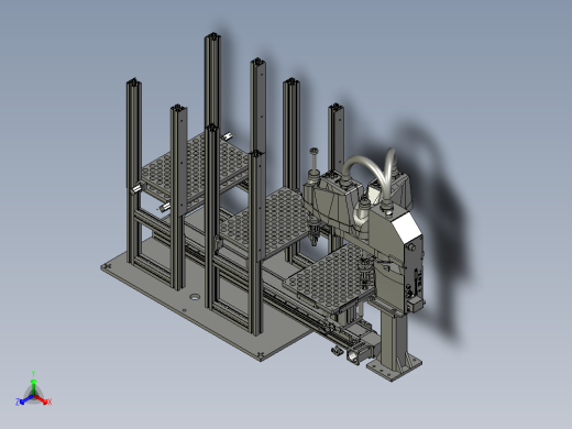 JALD23-3-抓取摆盘-Z-01正等轴测缩略图