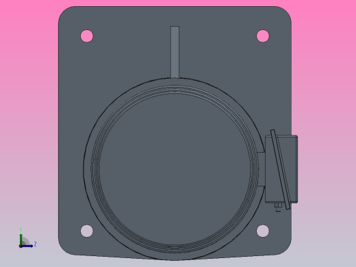 GV22型：立式三相齿轮减速马达[GV-40-1500-30~120-S]左视缩略图