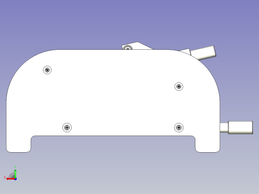 板件柔韧性测试机后视缩略图