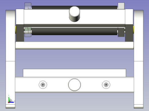 板件柔韧性测试机左视缩略图