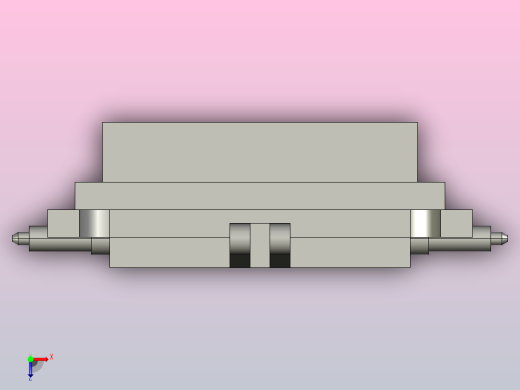 ZMF铸铁镶铜方闸门[ZMF-300]俯视缩略图