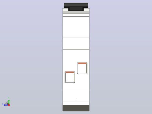 双极断路器BH DN-1P + N三菱电机右视缩略图