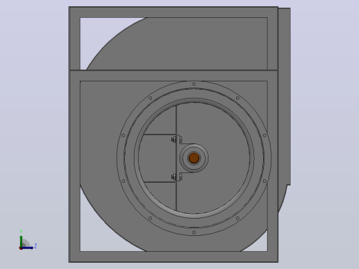 SYDS-E离心风机[SYDS630 E]亿利达前视缩略图