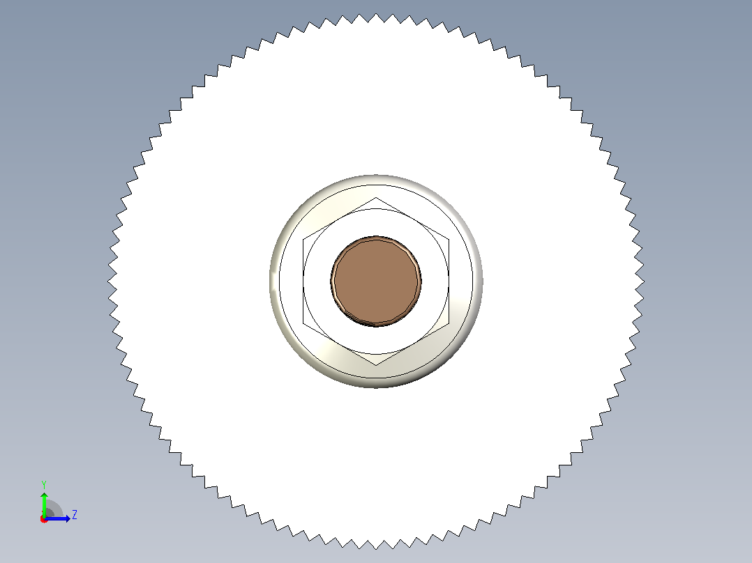Pin_Manual 阻尼器左视图