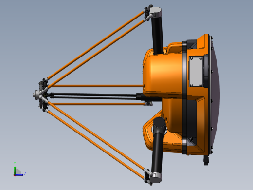 ABB IRB 360 FlexPicker 机器人左视缩略图