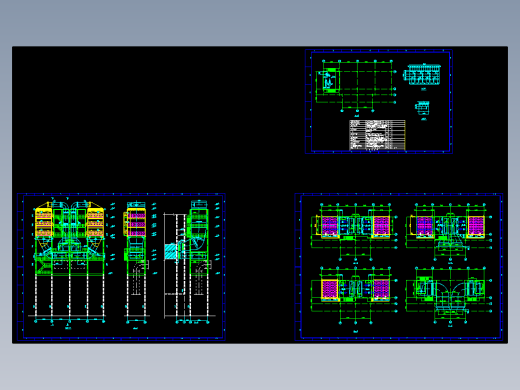脱硝SCR区布置图