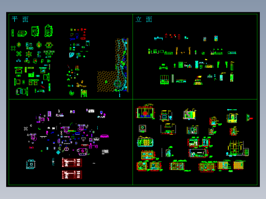CAD制图常用素材大图库