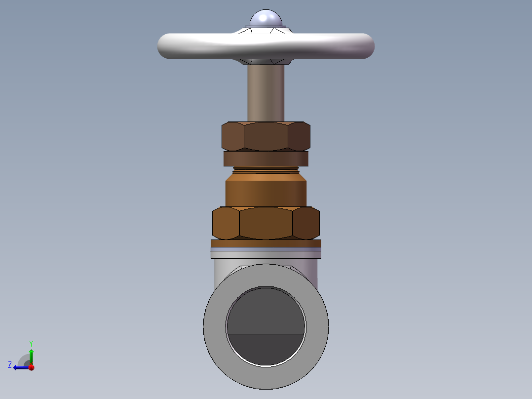 小截止阀2010右视图