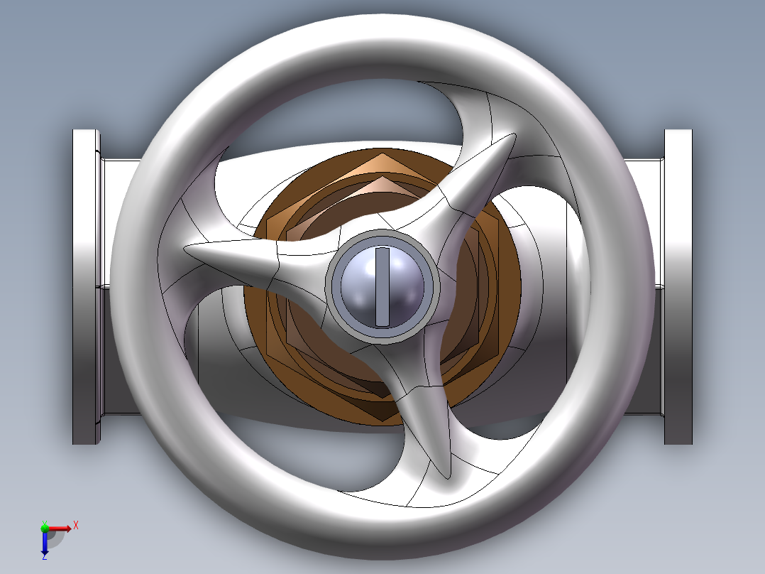 小截止阀2010俯视图