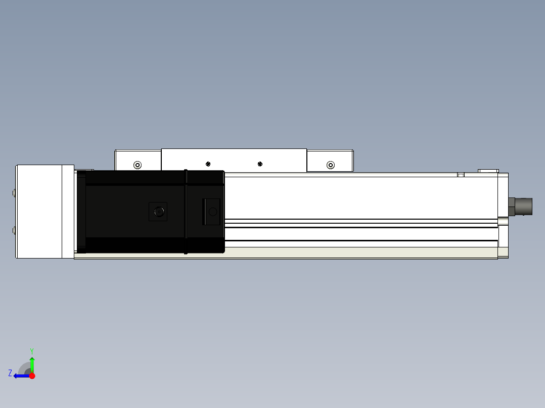 Toyo东佑达直线模组-ECH17-100-BL-750W右视图