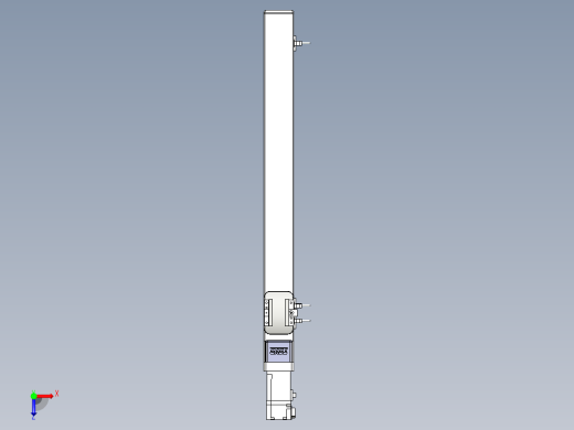 Toyo东佑达直线模组-ETH5M-BC-450-M10俯视缩略图