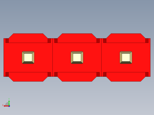 彩色公头100mil（2.54mm）系列-DS1021_red_1x03p_100mil_Type1_rev1.0后视缩略图