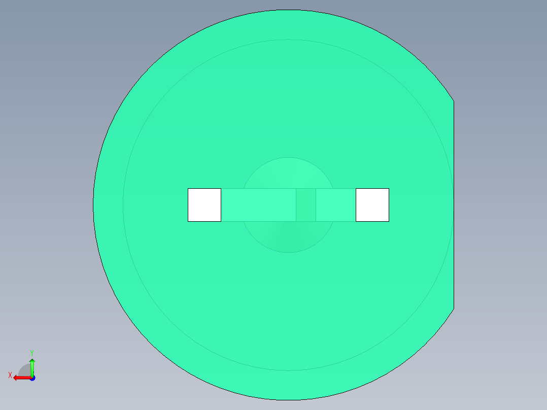 LED_Round_Green3_D5.0mm后视图