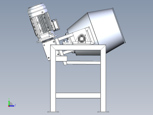 鼓式烘焙机左视缩略图