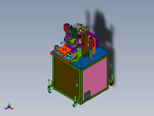 端盖压装铆接设备