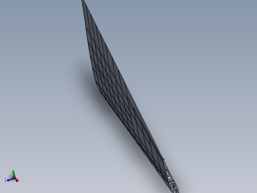 固定翼飞机机翼内部结构