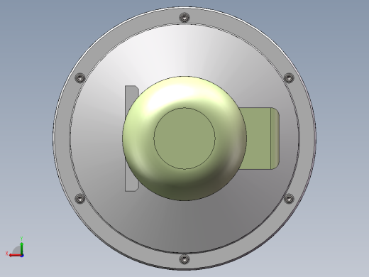 Q342-油冷式电动滚筒设计【三维SolidWorks】后视缩略图