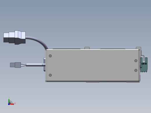 MTH丝杆半封闭模组MTH10-BR-200W前视缩略图