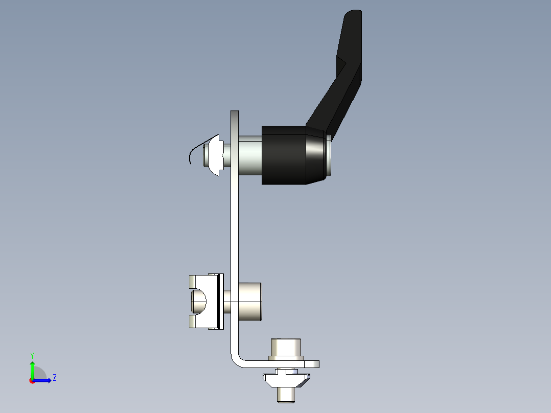 型材-BR 8 SLOT SWIVEL FASTENING KJN538275左视图