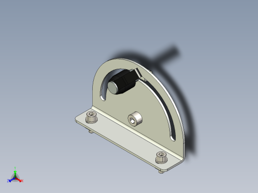 型材-BR 8 SLOT SWIVEL FASTENING KJN538275正等轴测缩略图