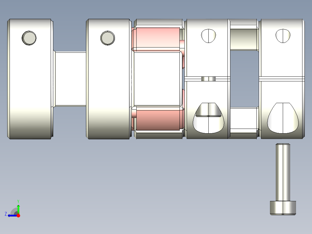 联轴器 (1)右视图