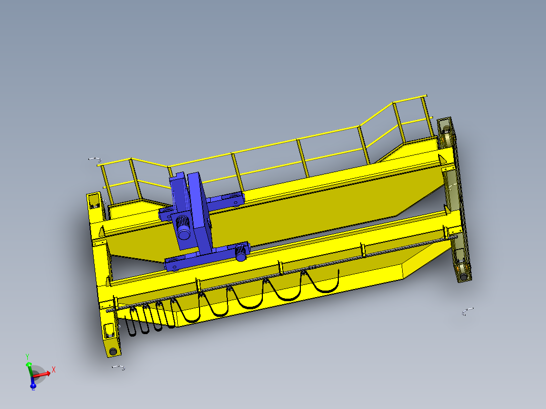 15吨行车主视图