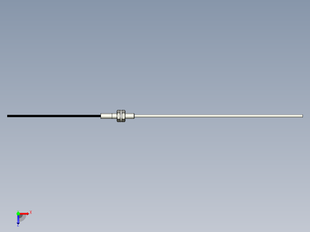光纤元件漫反射型FR-RD317-L俯视图