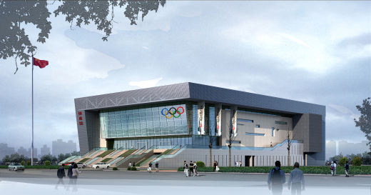 中学体育馆建筑设计方案资料（含效果图 CAD SU）缩略图