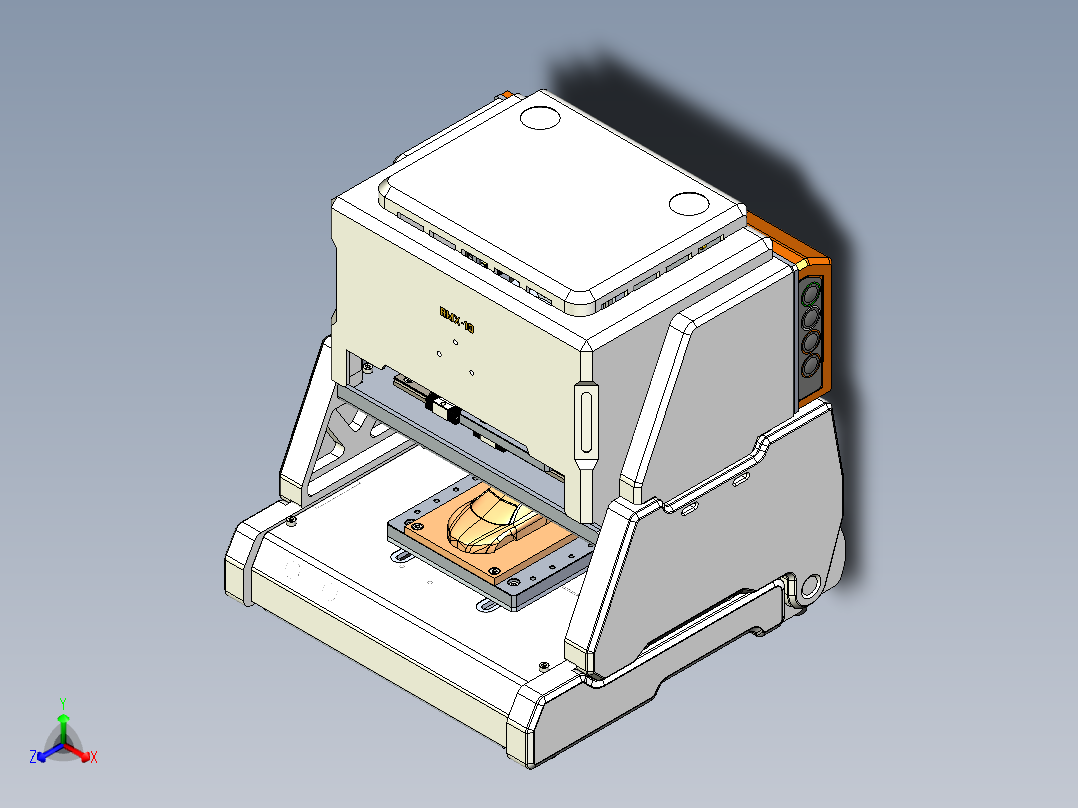 3轴桌面型数控铣床
