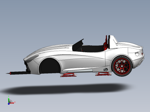 573轻巧便携拖车SW设计