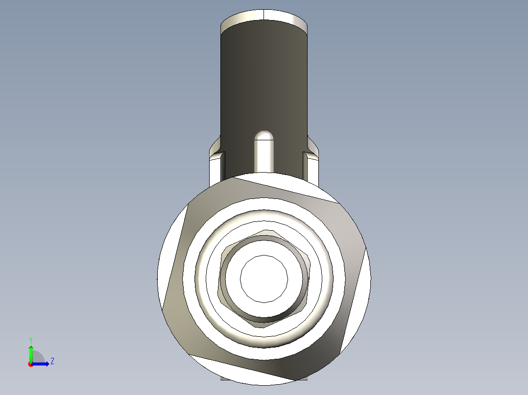 校正气动、气动研磨机、工具左视图
