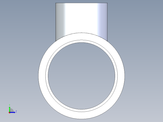 聚氯乙烯配件02-Sch80_ReducingTee_SxSxS_801-249_2in x 1in左视缩略图