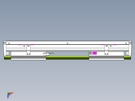 威洛博VL系列3d模型模组2VL22H2Y-S200俯视缩略图