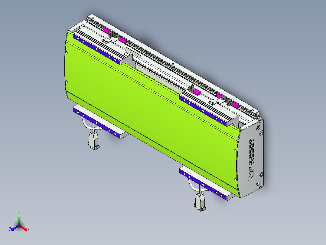 威洛博VL系列3d模型模组2VL22H2Y-S200正等轴测图