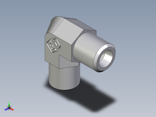 卡套式工业通用硬管接头EO_Union_elbow_W04LL71X