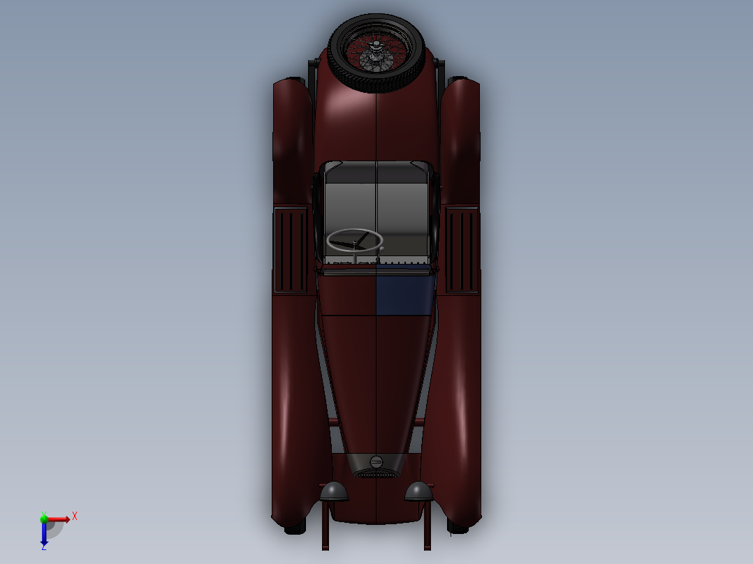 阿尔法·罗密欧汽车俯视图