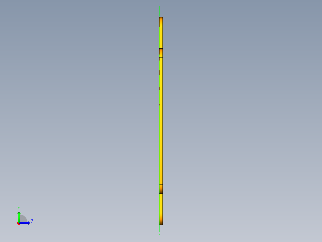 UG组合小车左视图