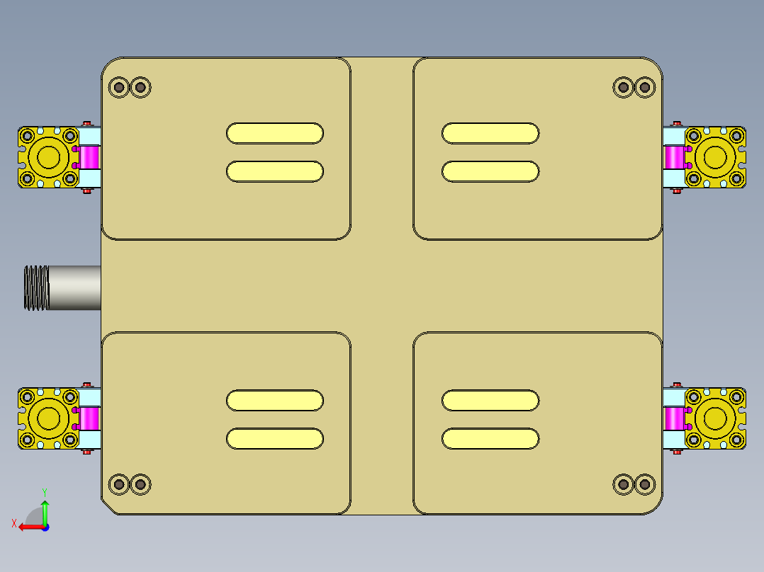EDO30-A-笔记本CNC工装夹具三维模型CNC5-180503后视图